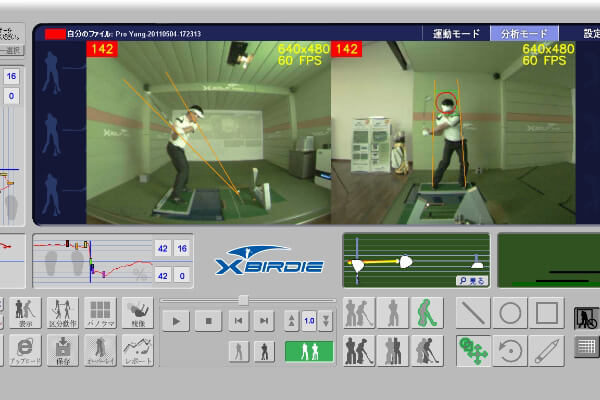 XGOLF画面